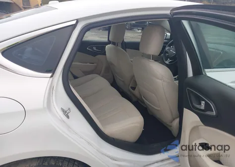 2015 Chrysler 200 Limited from USA, damaged, VIN 1C3CCCABXFN607657